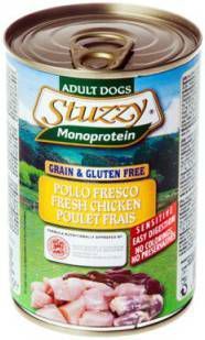 Stuzzy Monoprotein kip nat hondenvoer 400 gram 4 dozen(24 x 400 gr )