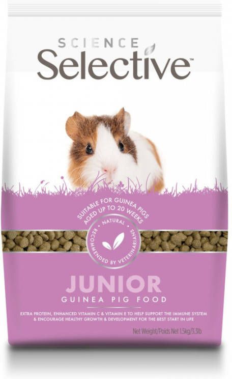 Supreme Science Selective Guinea Pig Junior Caviavoer 1.5 kg