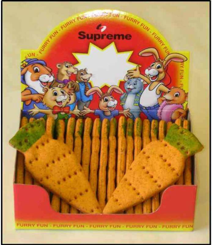 Tiny Friends Farm Giant Carrot Knaagdiersnack 15x5x1 cm 28 g