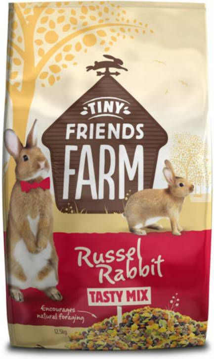 Tiny Friends Farm Russel Rabbit Original Konijnenvoer 12.5 kg