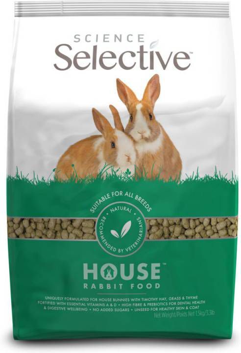Supreme Science Selective House Rabbit Konijnenvoer 1.5 kg