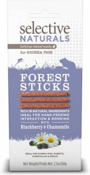 Supreme Selective Naturals Forest Sticks Knaagdiersnack 60 g