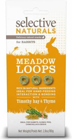 Supreme Selective Naturals Meadow Loops Knaagdiersnack 80 g