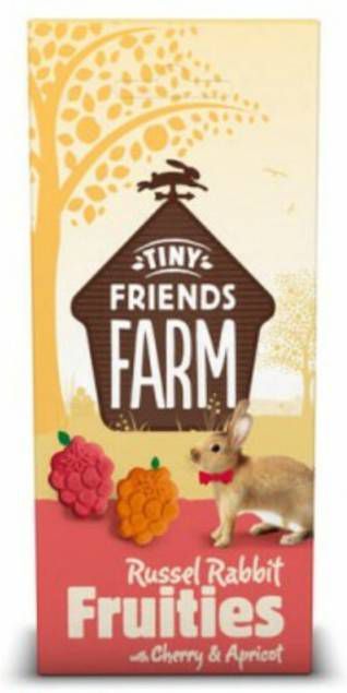 Tiny Friends Farm Russel Rabbit Fruities Konijnensnack Kersen