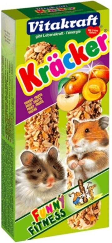 Vitakraft Hamster Kracker Knaagdiersnack Fruit