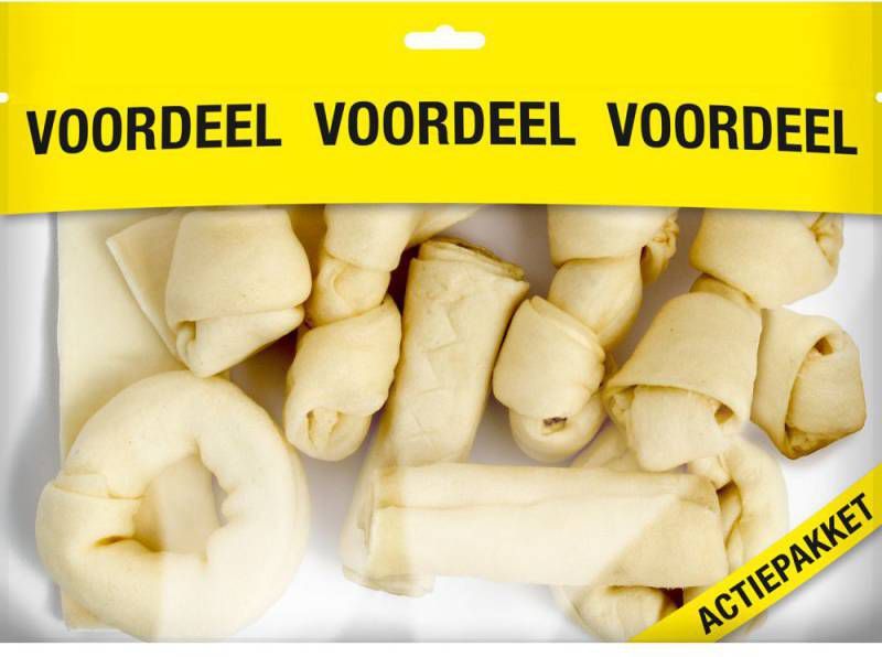 Voskes 8x Blanke Kauwkluiven Mix 420 gr