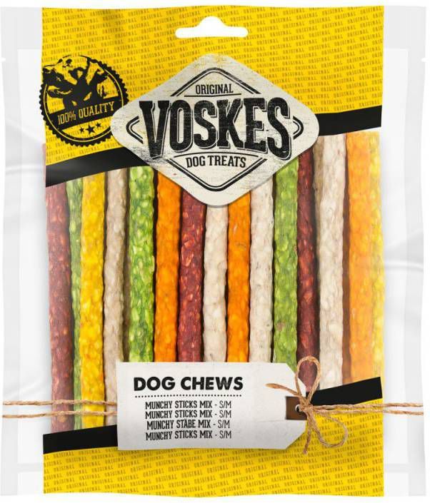 Voskes 12x Munchy Sticks Mix 25 stuks