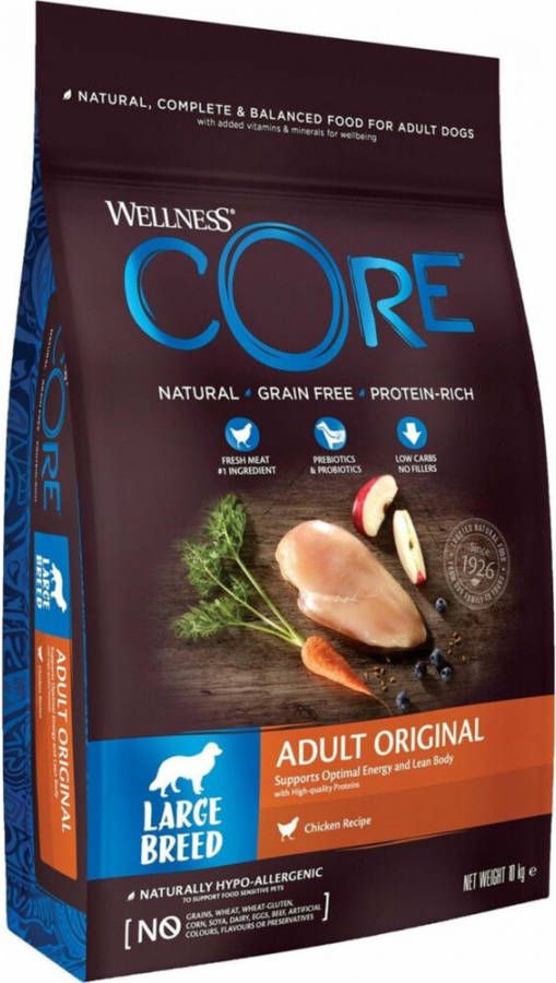 Wellness Core Hondenvoer Large Breed Kip 10 kg