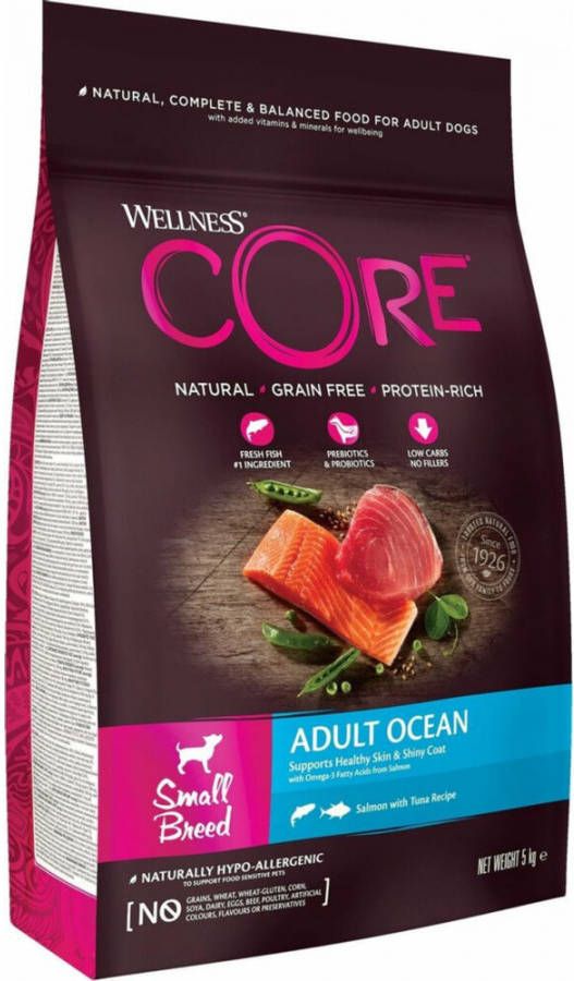 Wellness Core Hondenvoer Small Ocean Zalm 5 kg