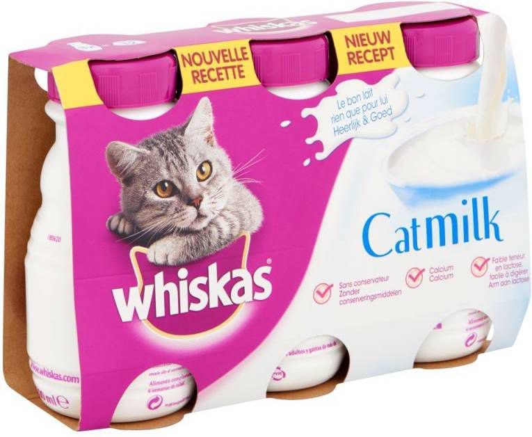 Whiskas Catmilk Multipack voor kittens(3 x 200 ml)2 x(3 x 200 ml )