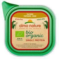 Almo Nature Alu Bio Organic Single Protein 150 g Hondenvoer Kalkoen Graanvrij