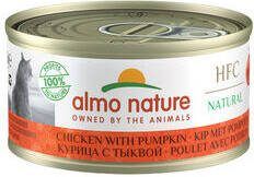 Almo Nature HFC 70 Natural Kip met Pompoen 24x70g