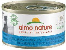 Almo Nature HFC 95 Natural 24 x 95 gram Skipjack Tonijn met Kabeljauw