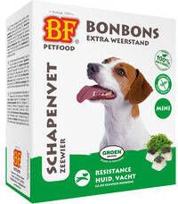 Biofood BF Petfood Schapenvet Mini Bonbons met zeewier Per 3 verpakkingen