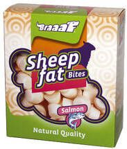 Braaaf 8x Schapenvet Bites met Zalm 245 gr