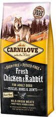 Carnilove Fresh Dry Kip & Konijn 12 kg