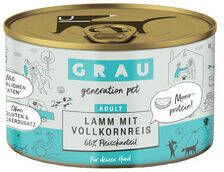 Grau Adult Hondenvoer Lam met volkorenrijst Blik 6 x 200 g