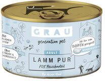 Grau Excellence Adult Puur Hondenvoer Lam Blik 6 x 200 g