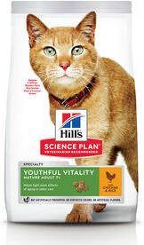 Hill's Hill&apos, s Feline Adult 7+ Youthful Vitality Kattenvoer Kip 300 g