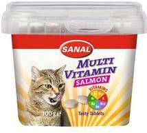 Sanal Multi Vitamin Cat Treats Kattensnack Zalm 100 g
