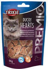 Trixie Premio Hearts Kattensnack Eend Koolvis 50 g