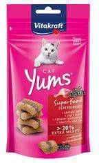 Vitakraft Cat Yums 40 g Kattensnack Vlierbessen