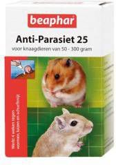 Beaphar Anti Parasiet 25 Knaag Parasieten 2 pip 50 300 G
