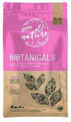 Bunny Nature Botanicals Mix Smalle Weegbree & Rozenbloesems Kruidenvoer Weegbree Rozenbloesem 120 g