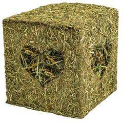 JR Farm Hooiblok Met Meelwormen Ruwvoer 13 x 13 x 13 cm 125 g