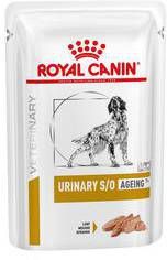 Royal Canin Veterinary Urinary S/O Ageing 7+ 85 gr zakjes hondenvoer 4 dozen(48 x 85 gr )