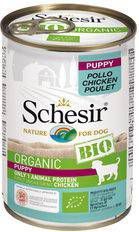 Schesir Hond Biologisch Puppy Kip- 6 x 400 g blikken