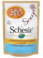 Schesir Kat Soep Tonijn & Inktvis 20 x 85 g