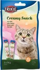 Trixie Creamy Snack Kattensnack Garnaal 5x14 g