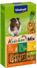 Vitakraft Cavia Kracker 3in1 Knaagdiersnack Honing&Groente&Citrus