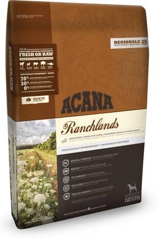 Acana Regionals Ranchlands Dog Rund&Lam&Varken Hondenvoer 11.4 kg
