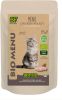 Biofood BF Petfood Organic Kip Bio Menu natvoer kat(zakjes 100 gram)2 x(20 x 100 gr ) online kopen