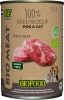 Biofood BF Petfood Organic 100% rundvlees natvoer hond & kat(blik 400 gr)12 x 400 gr online kopen