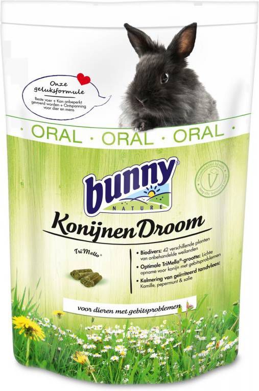 Bunny Nature Konijnendroom Oral Konijnenvoer 1.5 kg online kopen