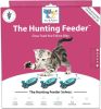 Doc & Phoebe&apos, s Indoor Hunting Cat Feeder Kattenvoerbak 20 x 23 x 5.3 cm Grijs Blauw online kopen