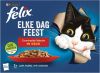 Felix Multipack Elke Dag Feest Countryside Selectie In Gelei Kattenvoer Rund Konijn Kip 12x85 g online kopen