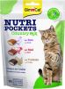 GimCat Nutri Pockets Kattensnack Eend Rund Kalkoen 150 g online kopen