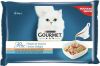 Gourmet Perle Maaltijdzakjes Sauce Delight Multipack Kattenvoer Zalm 4x85 g online kopen