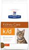 Hill&apos, s Prescription Diet K/D Kidney Care kattenvoer met kip 2 x 1, 5 kg online kopen