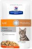Hill&apos, s Prescription Diet K/D J/D Kidney + Mobility nat kattenvoer met kip maaltijdzakje multipack 4 dozen(48 x 85 gr ) online kopen
