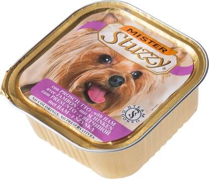 Mister Stuzzy Dog Paté 150 g Hondenvoer Ham