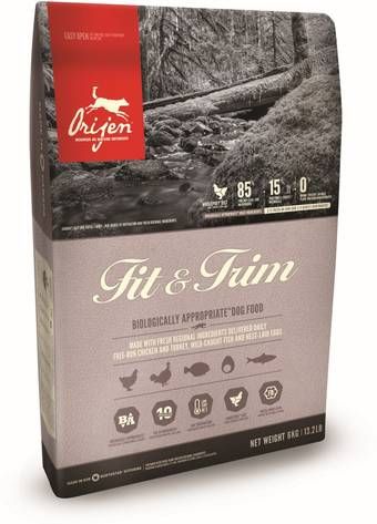 Orijen Whole Prey Fit & Trim Dog Kip&Kalkoen&Vis Hondenvoer 6 kg