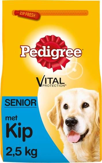 Pedigree Senior 8plus Complete Hondenvoer Kip Rijst 2.5 kg online kopen