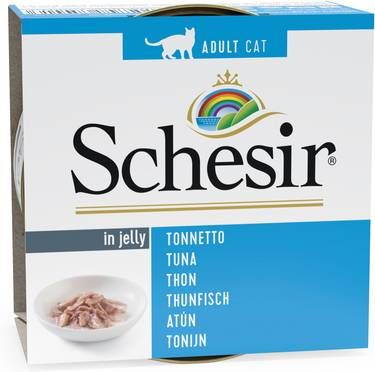 Schesir tonijn(jelly)natvoer kat(zakjes 85 g)2 dozen(40 x 85 gr ) online kopen