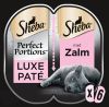 Sheba Perfect Portions Luxe Paté met zalm nat kattenvoer 6 x 37, 5g Per 4 online kopen
