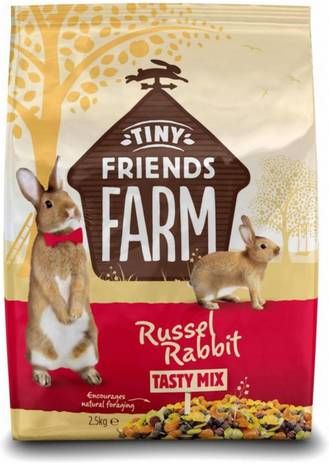 Supreme Tiny Friends Farm Russel Rabbit Tasty Mix Konijnenvoer 2.5 kg online kopen